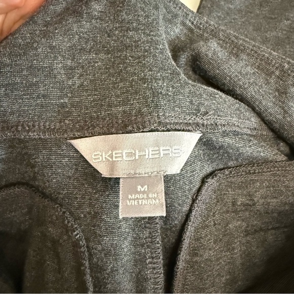 Skechers Go Walk Pants Ultra High Waisted Straight Leg Pockets Grey Women’s Sz M - Picture 10 of 11